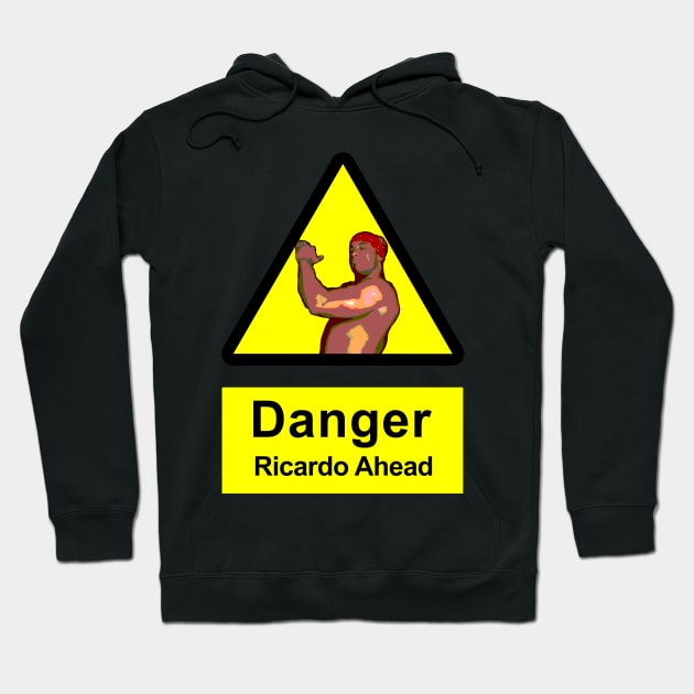 Ricardo Milos - DANGER Hoodie by giovanniiiii